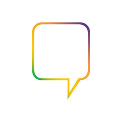 Speech bubble icon
