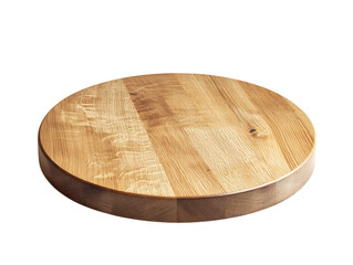 Natural wood round tabletop, perfect for furniture or craft projects.