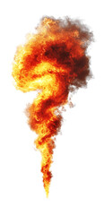 PNG Fire tornado flame abstract bonfire.