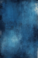 Obraz premium Abstract deep blue background textures featuring grainy effects, scratched surfaces, and artistic gradients. The design blends urban aesthetics, seamless patterns, and calm yet mysterious marine.