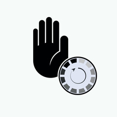 Delay, Pending. Time, Timer. Wait, Waiting Icon - Vector.  