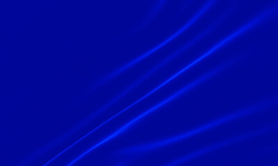 Abstract blue wave background. Wavy cloth