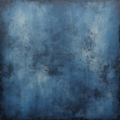 Fototapeta premium Abstract deep blue background textures featuring grainy effects, scratched surfaces, and artistic gradients. The design blends urban aesthetics, seamless patterns, and calm yet mysterious marine.