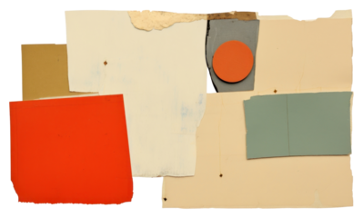 PNG  Recycle paper collage element backgrounds painting art.