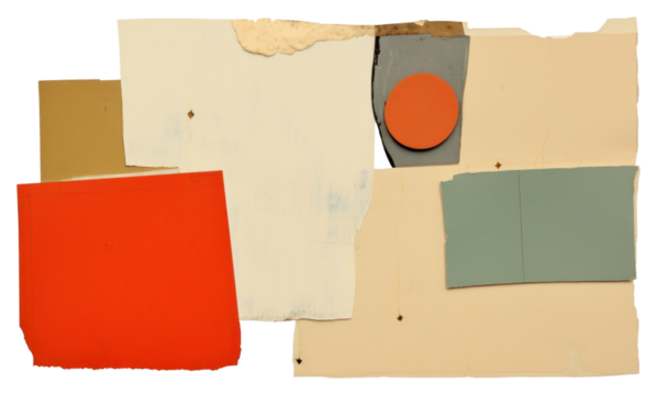 PNG  Recycle paper collage element backgrounds painting art.