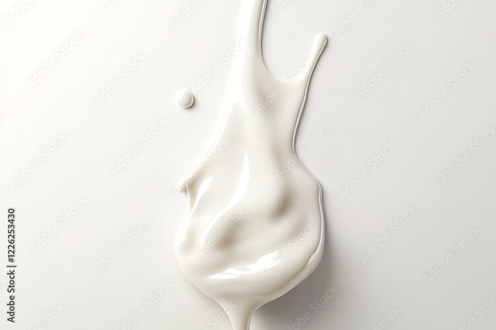 Poster Dynamic Liquid Form Achieving Modern Artistry with Smooth Flow and Minimalist Vibe : Generative AI