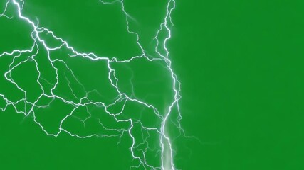 Electric Sky:  A powerful and dramatic shot of lightning bolts cutting through a stormy sky. The vibrant green hue of the sky evokes a sense of awe and danger.