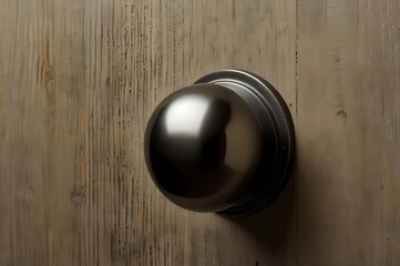 Fototapeta premium Smooth Spherical Doorknob