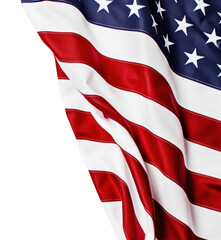 Obraz premium PNG American flag american white american flag.