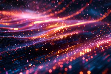 Fototapeta premium A computer keyboard sitting on top of a table