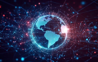 Global Network: Exploring Interconnections of Data and Digital Systems Across Continents Digitally