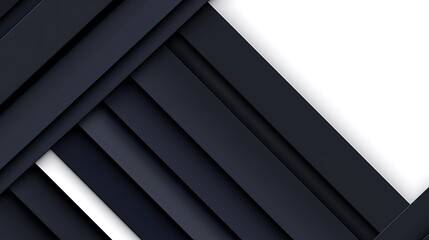 Fototapeta premium Abstract dark gray and white diagonal stripes background.