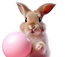 PNG Rabbit mouthing mammal rodent animal.