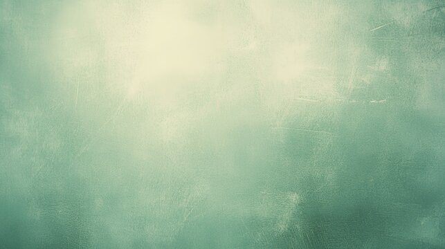 Textured Green Background With Light Gradient