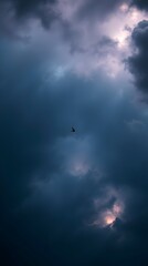 Extreme Macro Wallpaper with Burgundy and Deep Blue