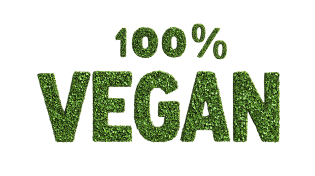 eco word made of grass