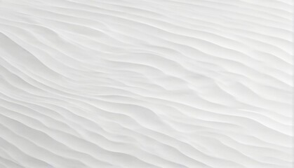 "White Abstract Background with Dynamic Wave Pattern, Creating Depth and Movement for Modern Minimalist Design."
