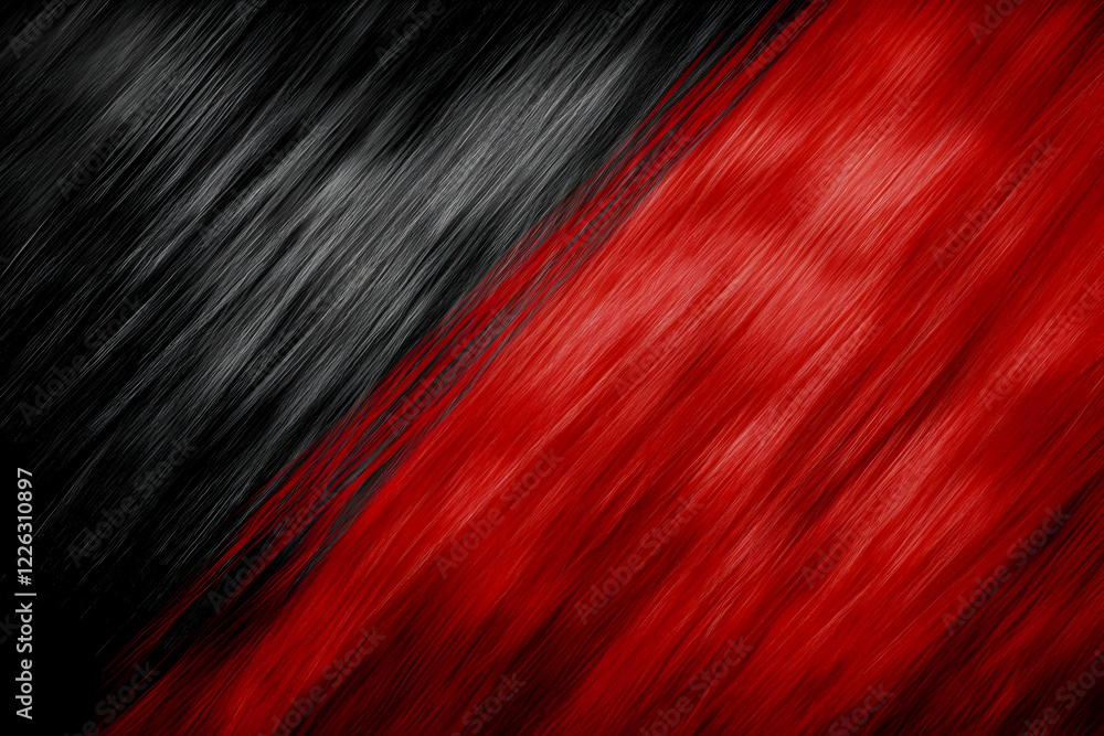 Poster abstract red and black diagonal lines background