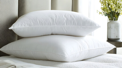 Comfortable Soft White Pillows