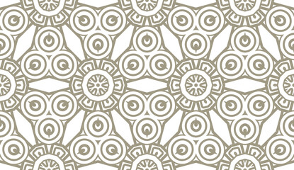 Geometric pattern in repeat. Seamless background, Design for prints on fabrics, textile, paper, wallpaper, interior, patchwork
