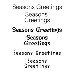 寒中見舞いのイラスト素材シリーズ