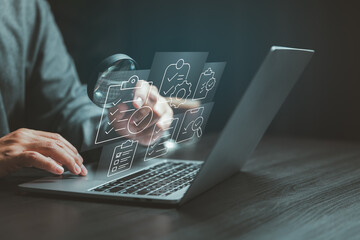 Thorough analysis: Enhancing productivity with digital workflow optimization. Efficient task...