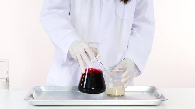 Hydrogen Peroxide Decomposition Science Experiment