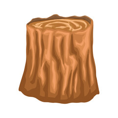 Tree trunk vector design