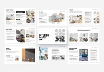 Interior Design Presentation Layout