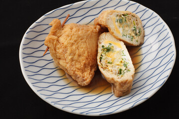 　巾着　食べ物