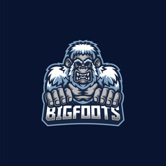 Bigfoot Esport Logo Template