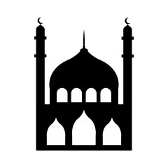 Modern Mosque Silhouette