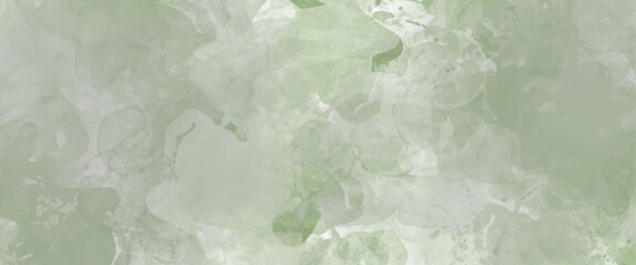  Vector light green watercolor background texture