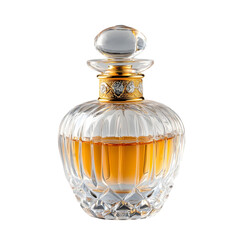 Perfume white background
