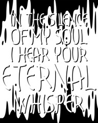 phrase. motivational quotes. religious. vector design for t-shirts.
