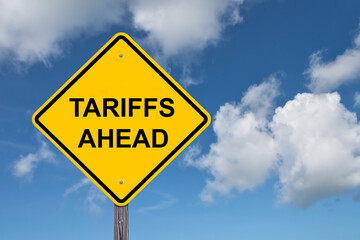 Tariffs Ahead Sign