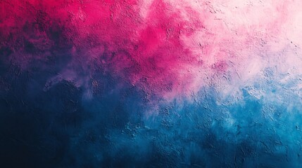 Fototapeta premium Abstract Pink Blue Swirling Ink Dramatic Lighting. AI Generated