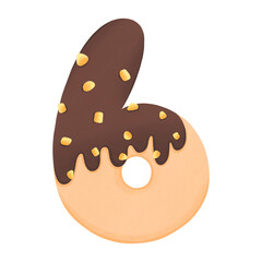 Number donut