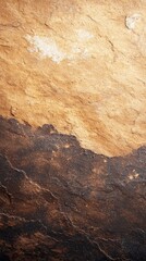 Distressed Vintage Grunge Texture  Dark Earthy Chocolate Brown Stone Background