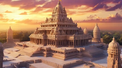 Temple of Sri Rama: A Divine Space for Prayer and Spiritual Devotion