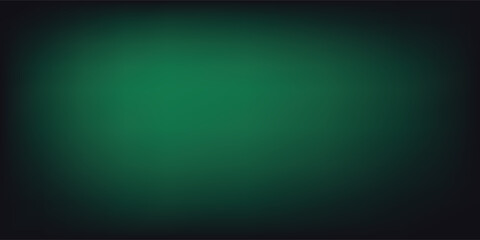 Abstract green blue wave light effect in perspective vector illustration. Magic luminous azure glow design element on dark background, flash luminosity, abstract neon motion glowing wavy lines