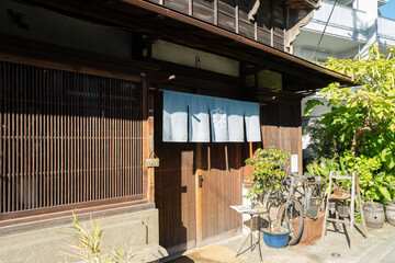 古民家カフェの入り口