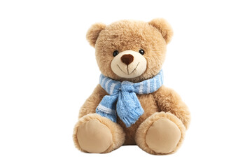 Fototapeta premium Teddy bear isolated on white background.