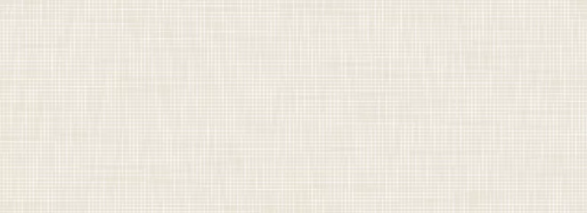 Fototapete Beige linen seamless texture. Light neutral canvas repeating background. Weave sackcloth fabric material wallpaper. Rough hessian textile. Rustic woven burlap surface. Vector organic cotton backdrop © vika_k
