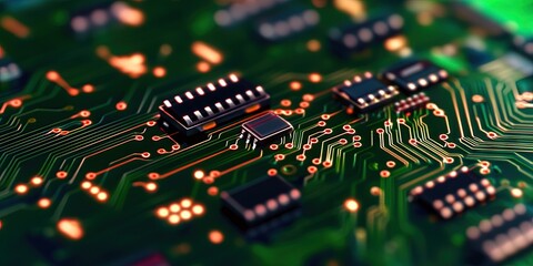 Obraz premium circuitry