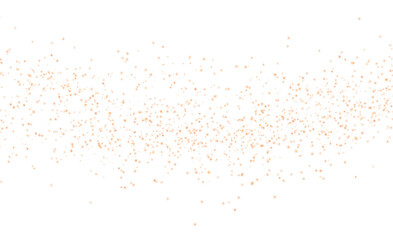 Stars particles glittering on transparent background