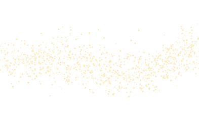 Stars particles glittering on transparent background