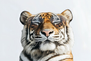 Fototapeta premium Close up of a Tiger portrait.