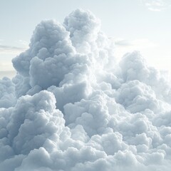 white clouds in the sky