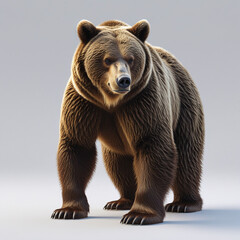 Obraz premium brown bear in the wild